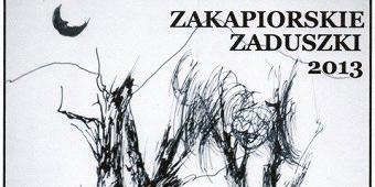 Plakat promujący wydarzenie Zaduszki Zakapiorskie 2013
